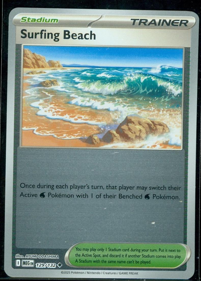 Surfing Beach [Reverse Holo]